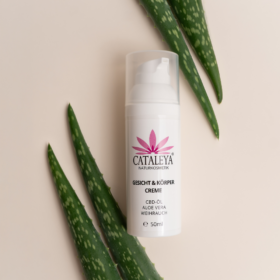 Pflege, Creme, CBD, Öl, Salbe, Unreine Haut, Aloe Vera, Weihrauch, Hautproblme