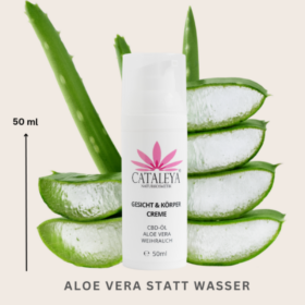 Pflege, Creme, CBD, Öl, Salbe, Unreine Haut, Aloe Vera, Weihrauch, Hautproblme