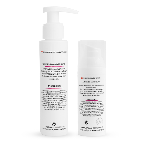Naturkosmetik, Hanf, Aloe Vera, Wirkung, bio, wasser, wirkstoffe, rohstoffe, hanf creme, CBD, Kosmetik, Reinigung, unreine Haut, Pickel, Akne, Fieberblasen,