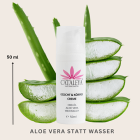 Pflege, Creme, CBD, Öl, Salbe, Unreine Haut, Aloe Vera, Weihrauch, Hautproblme