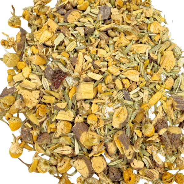 Kamille, Blüten, Fenchel, Magen, Tee, Darm, Verdauung, Sodbrennen, Ingwer, Schafgarbenkraut, Kurkuma, Bio